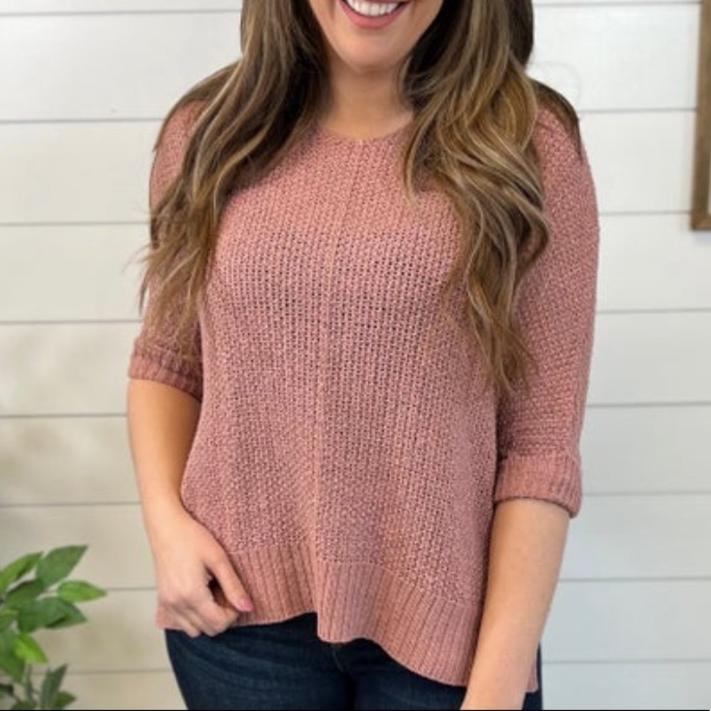 Loose Knit Sweater By Easel small NWT